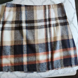 Plaid skirt